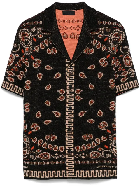 Alanui bandana-print shirt