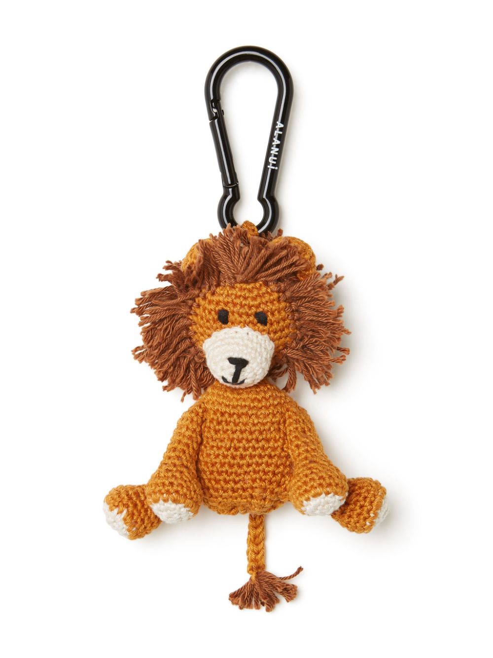 Alanui Lion keyring - Brown