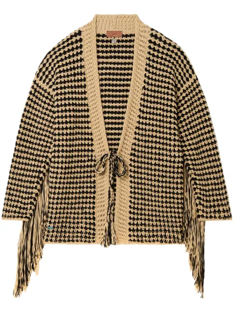 Alanui Tropical Shadow cardigan