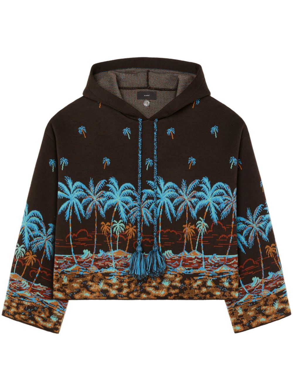 Alanui The Tale Of Hawaiian hoodie - Brown