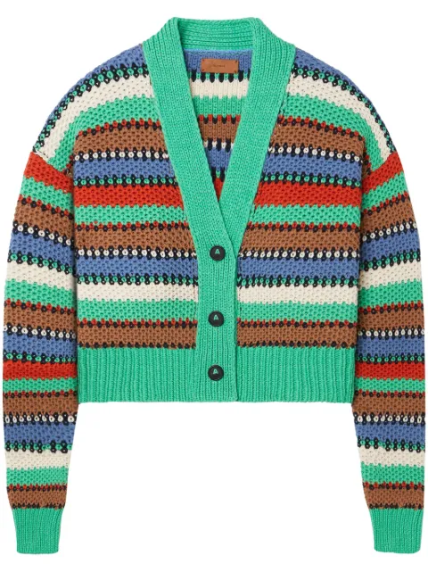 Alanui cárdigan Sunny Stripes