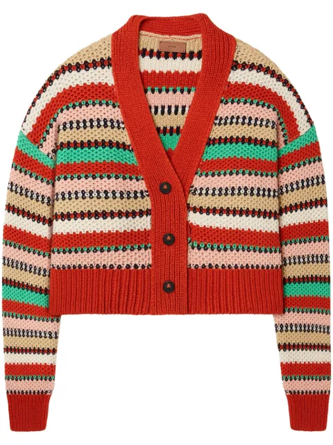 Alanui cárdigan Sunny Stripes