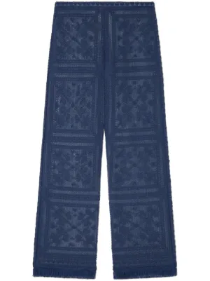 パンツ Alanui Trousers UNISEX/2サイズ展開】アシメZIPパラシュートパンツ（カーゴ
