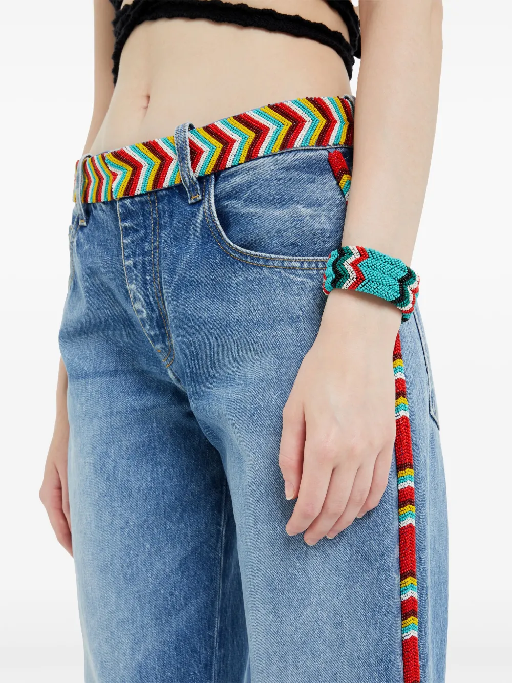 Alanui Memories Of The Savannah armband - Blauw