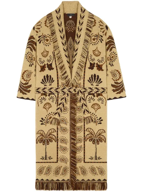 Alanui Wild Wonder cardi-coat
