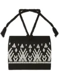 Alanui Jungle Beat top - Black