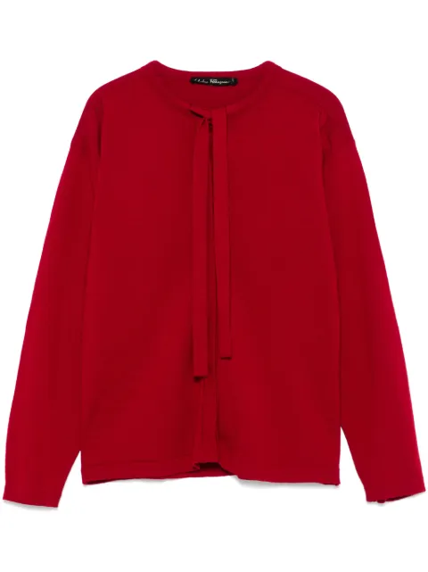 Ferragamo Pre-Owned camisa tejida 1970