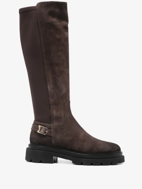 Santoni suede boots 