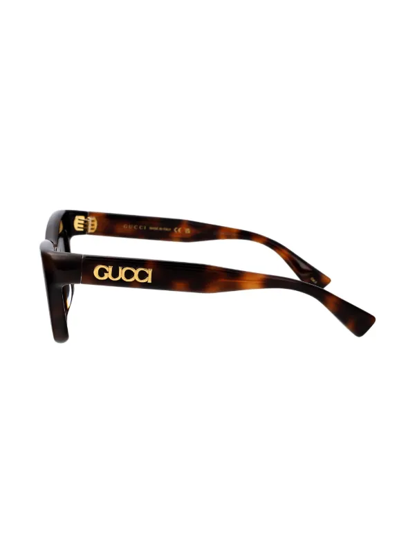 GUCCI   サングラス スクエア サングラス（アジアン フィット） ・ブラック | GUCCI公式