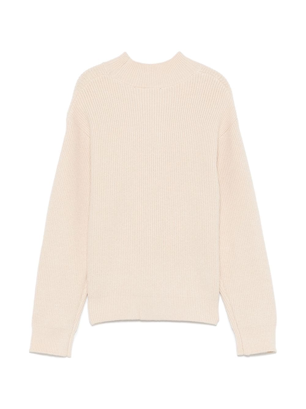 guess kids ribbed-knit sweater - Beige