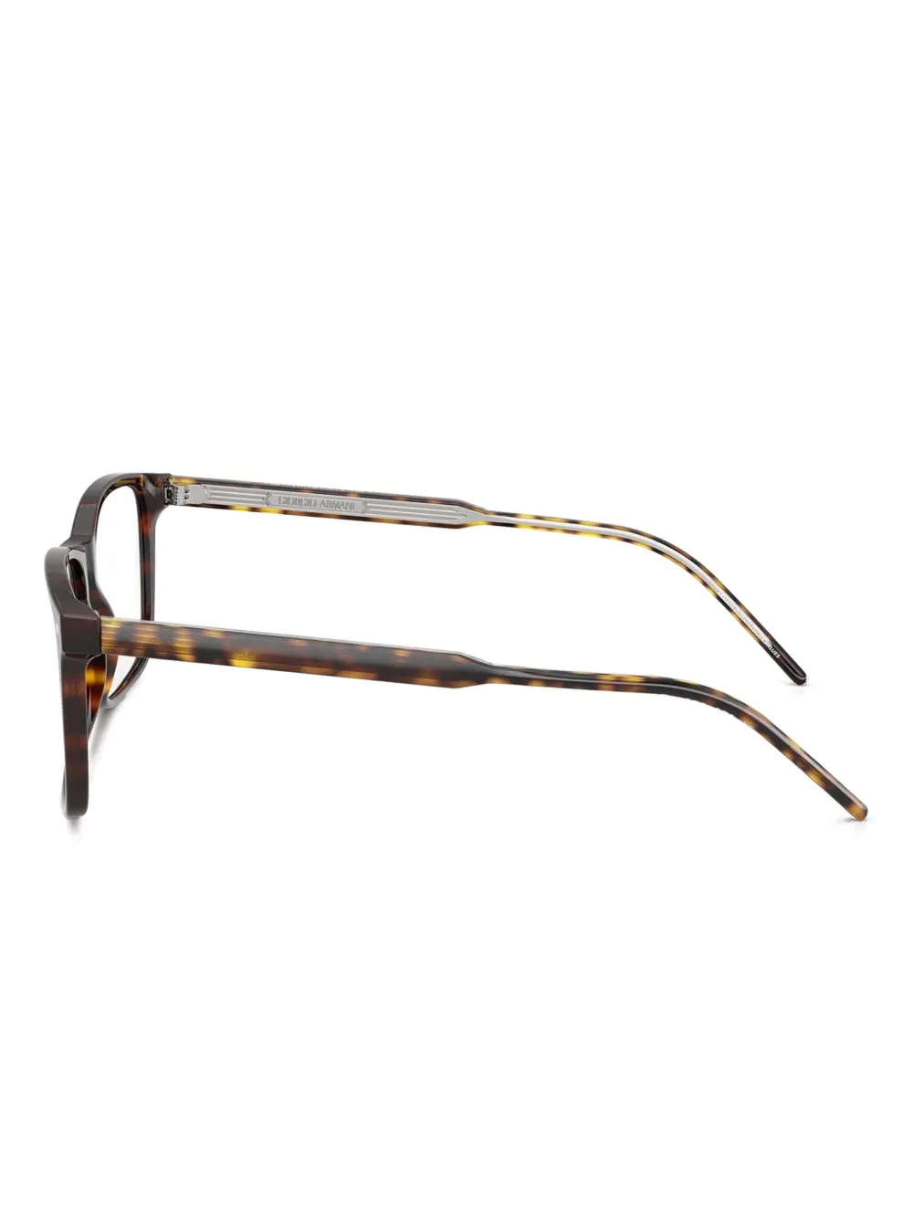 Giorgio Armani AR7258 bril met rechthoekig montuur Bruin