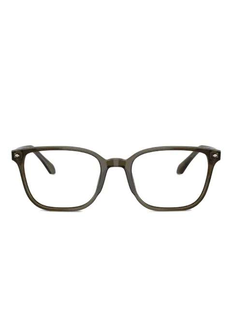 Giorgio Armani lunettes de vue à monture carrée