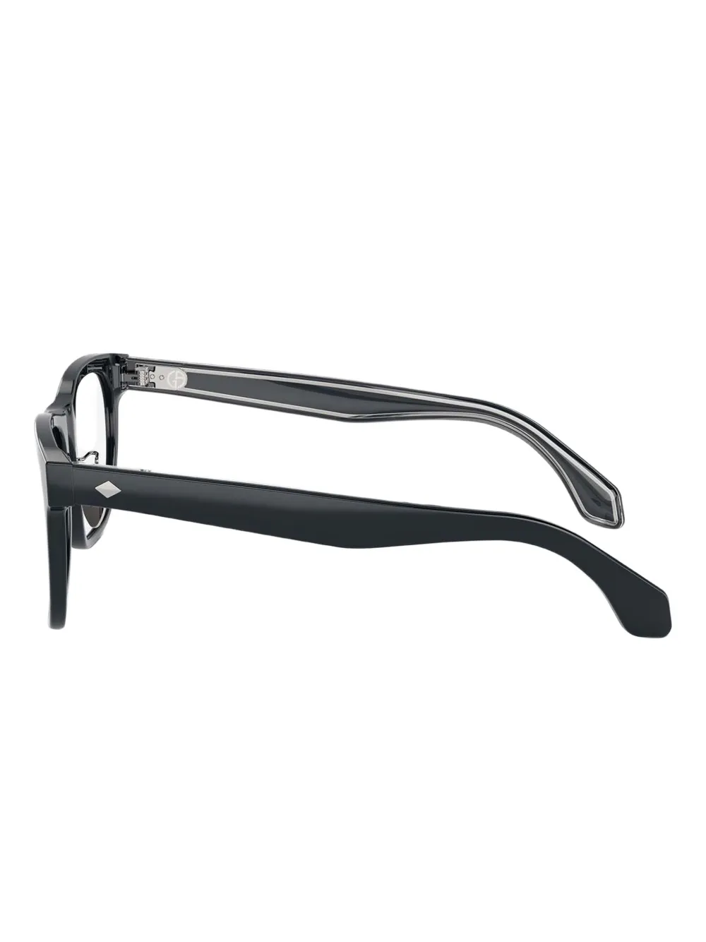 Giorgio Armani Bril met vierkant montuur Blauw