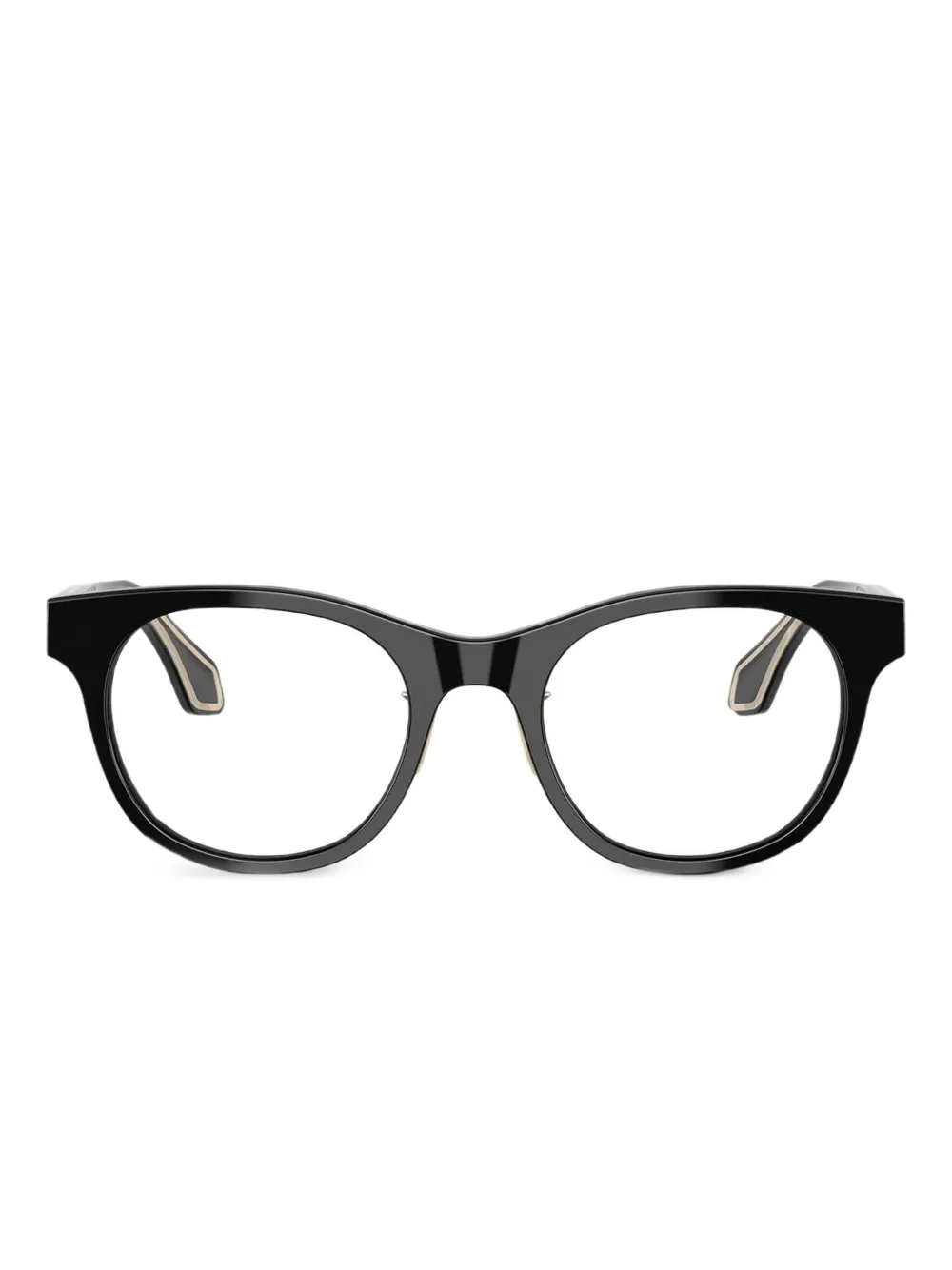 Giorgio Armani square-frame glasses | Black | Image 1