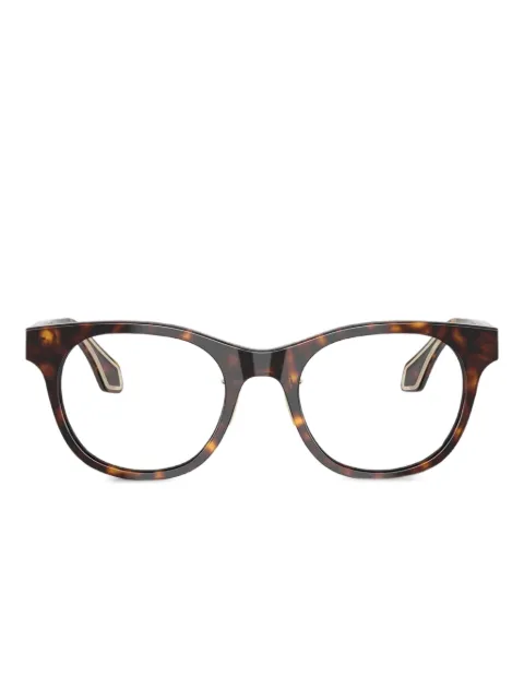 Giorgio Armani tortoiseshell glasses