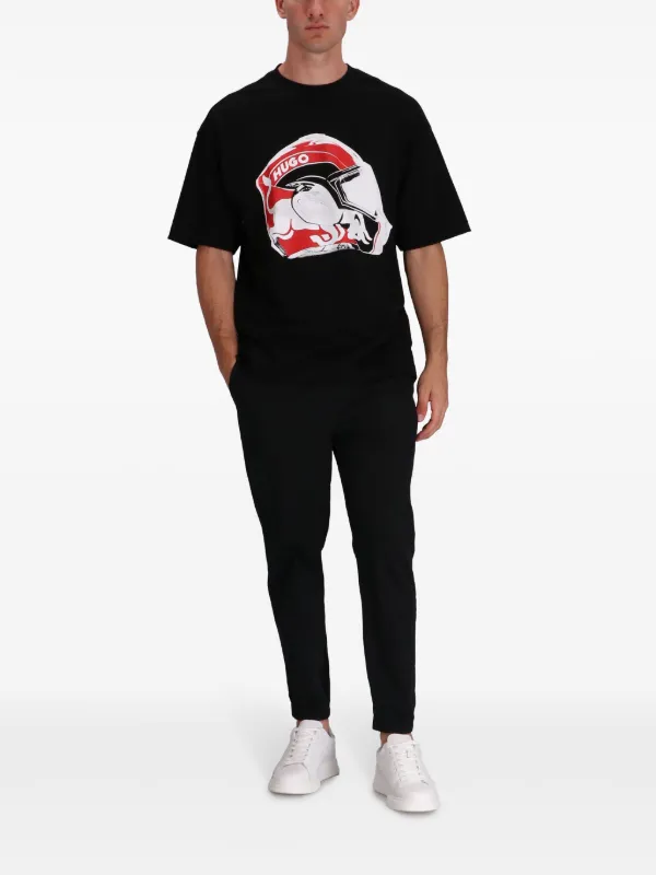 HUGO x Racing Bulls 'Dit-RB' Tシャツ | ブラック | FARFETCH JP