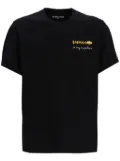 MC2 Saint Barth slogan-print T-shirt - Black