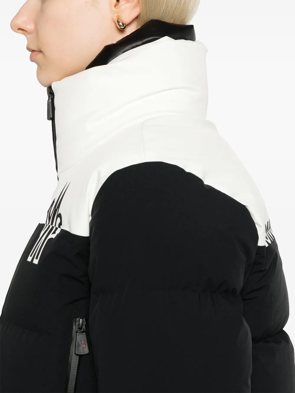 Shop Moncler Stennes Ski Jacket In Black