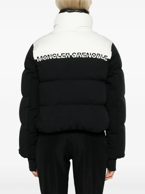 MONCLER GRENOBLE STAZ スキージャケット Black Staz Hooded GORE-TEX Ski Jacket - Short Down Jackets for Men
