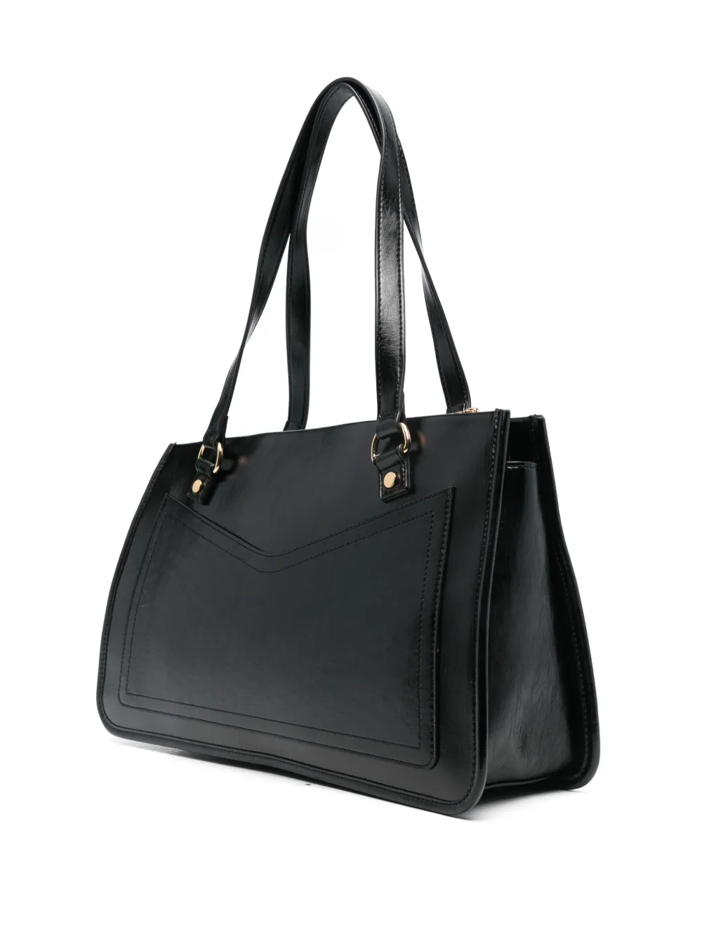 Love Moschino Shopper met logo Zwart