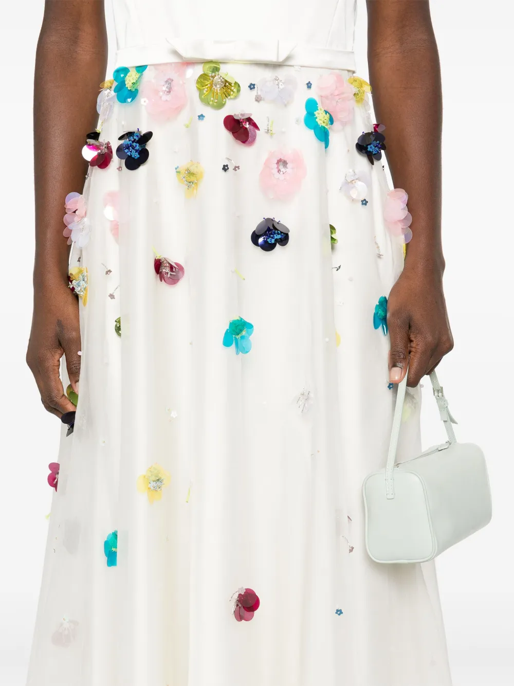 Viktor & Rolf Embroidered A-line Maxi Dress