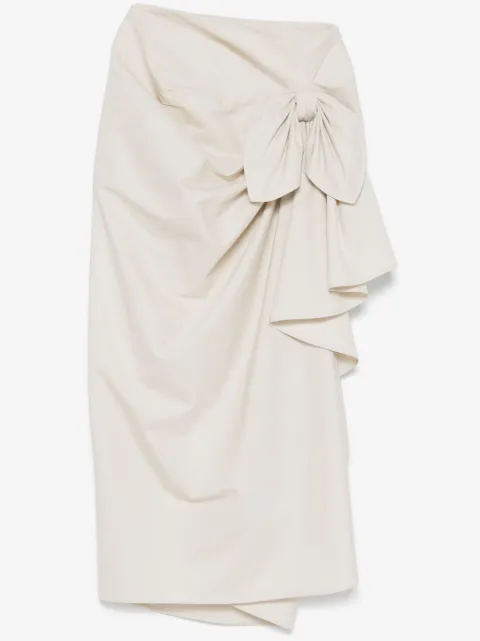 Viktor & Rolf falda lápiz con nudo