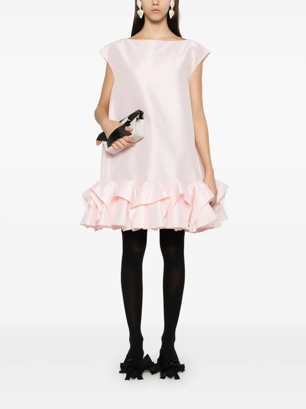 Viktor & Rolf Button-up mini-jurk - Roze