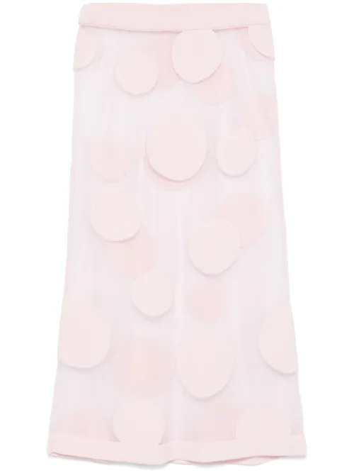 Jupe mi-longue à pois - Viktor & Rolf - Modalova