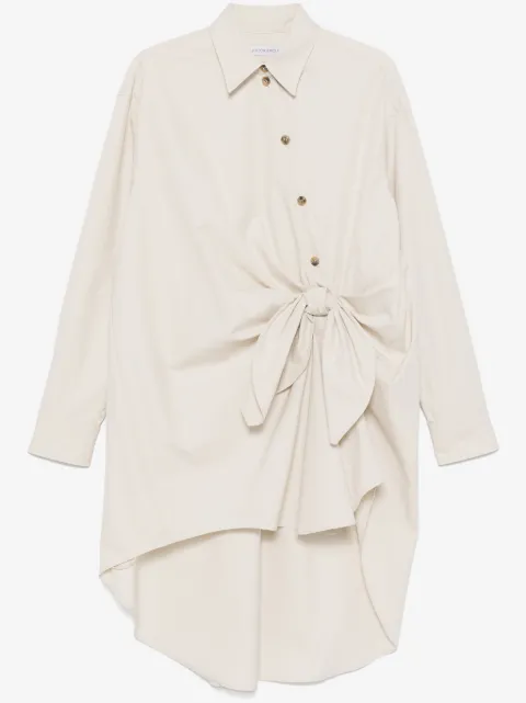 Viktor & Rolf vestido camisero corto con nudo