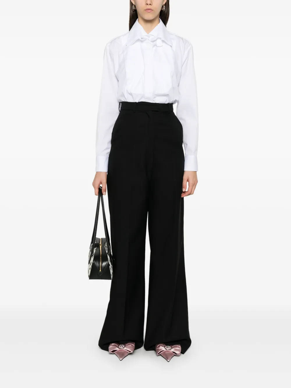 Viktor & Rolf High waist broek - Zwart