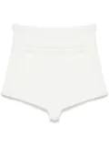 Viktor & Rolf layered-effect mini shorts - White
