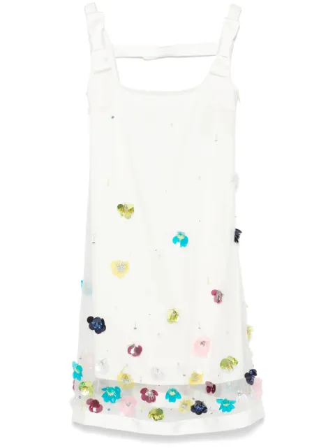 Viktor & Rolf vestido corto bordado