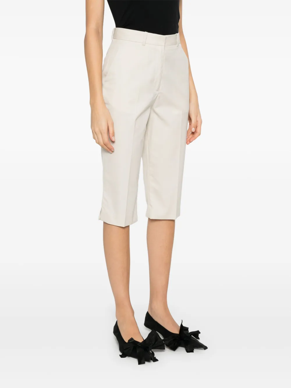 Viktor & Rolf Cropped broek Beige