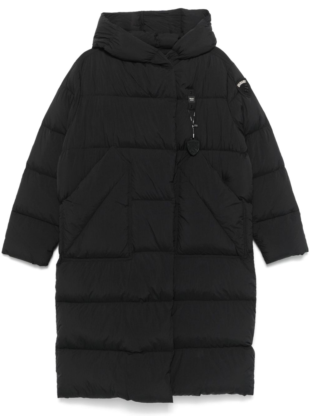 Shop Blauer Nuvola Ruth Coat In Black