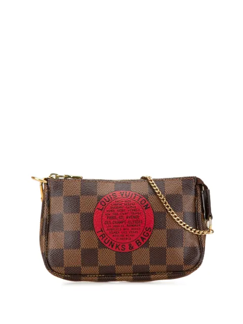 Louis Vuitton Pre-Owned 2009 Damier Ebene Trunks and Bags Mini Pochette Accessoires handbag WOMEN