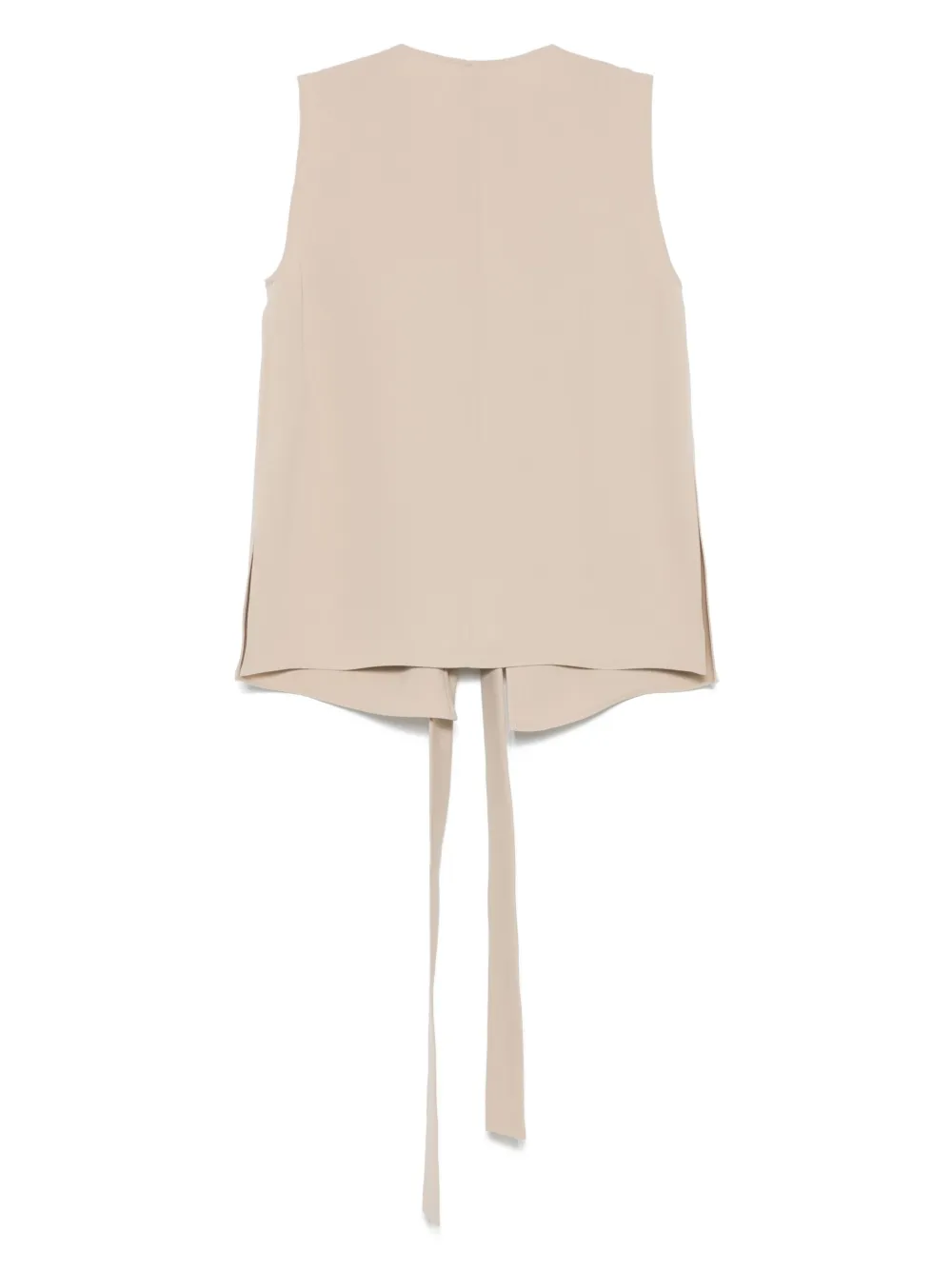 P.A.R.O.S.H. Top met ceintuur - Beige