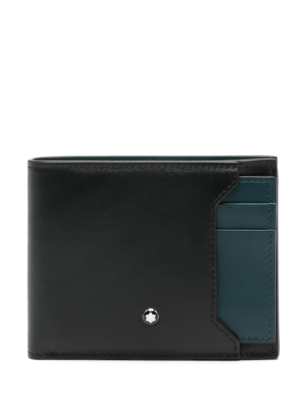 Shop Montblanc Soft Wallet And Cardholder Set In Black