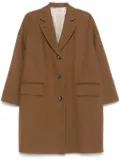 Alberto Biani wool coat - Brown