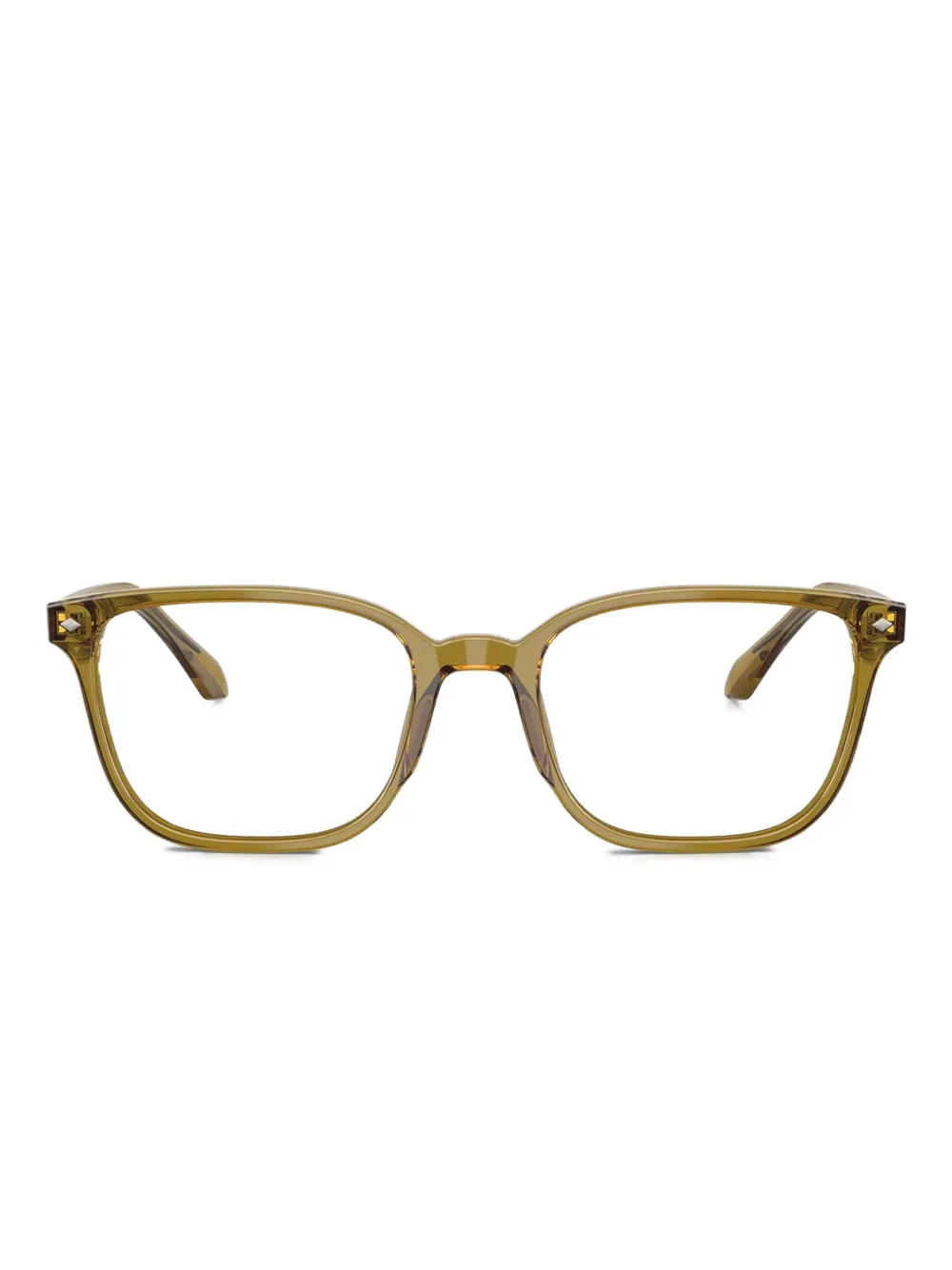 Giorgio Armani square-frame glasses | Brown | Image 1