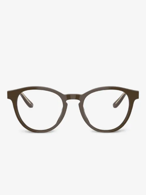 Giorgio Armani round-frame glasses