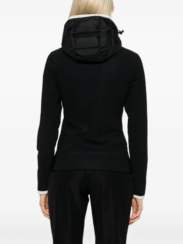 Moncler Grenoble Padded zip-up Jacket | Black | FARFETCH CA
