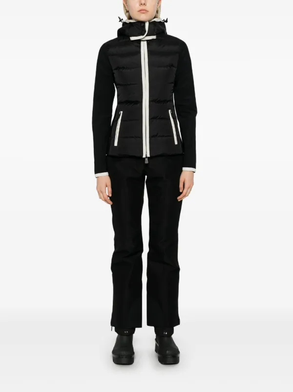 Moncler Grenoble Padded zip-up Jacket | Black | FARFETCH UK