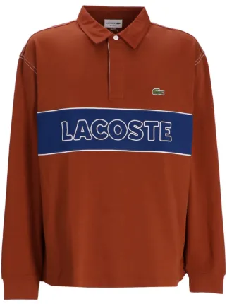 Lacoste ラガーシャツ | ブラウン | FARFETCH JP