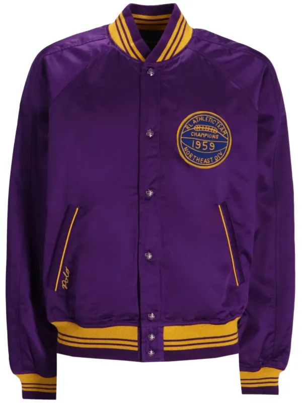 Polo Ralph Lauren ストライプディテール ボンバージャケット