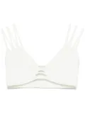 Viktor & Rolf layered cropped top - White