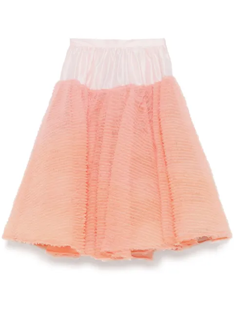 Viktor & Rolf ruffled midi skirt