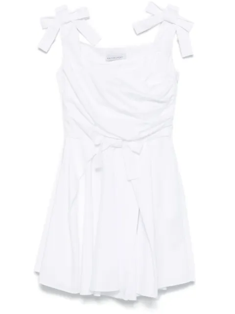 Viktor & Rolf vestido corto con diseño plisado