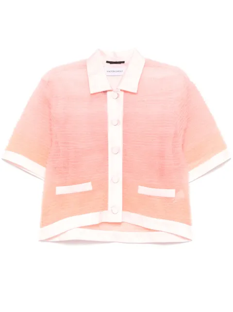 Viktor & Rolf camisa de tul