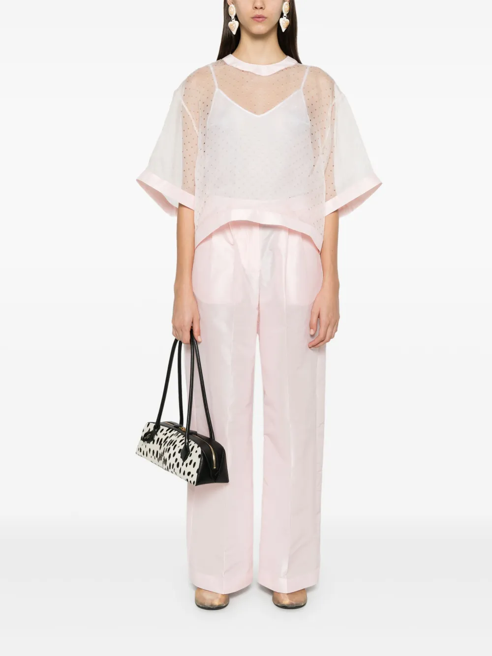 Viktor & Rolf Straight broek - Roze