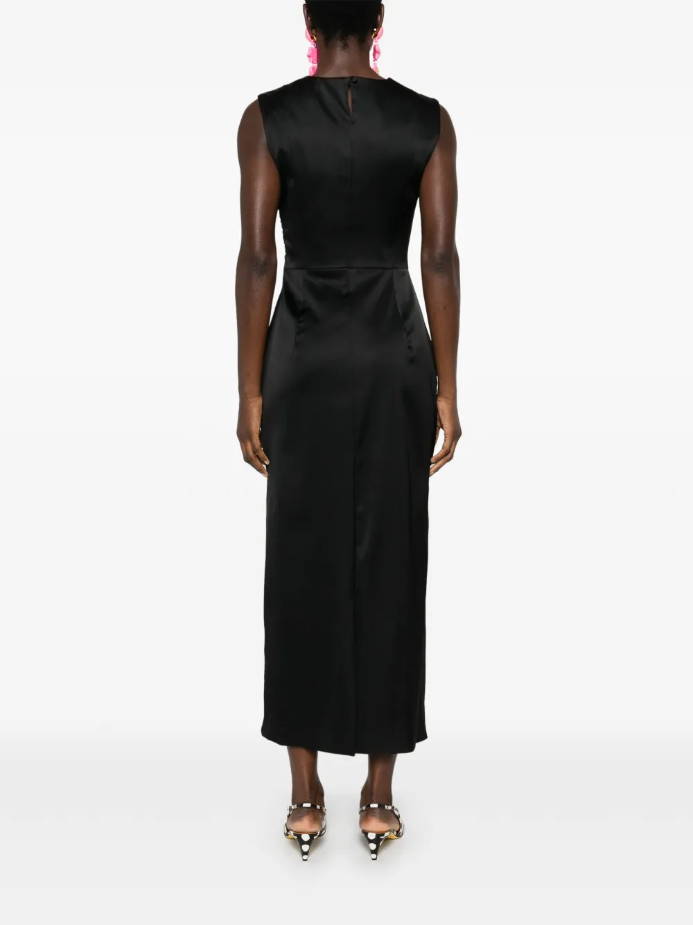 Viktor & Rolf Geplooide maxi-jurk Zwart